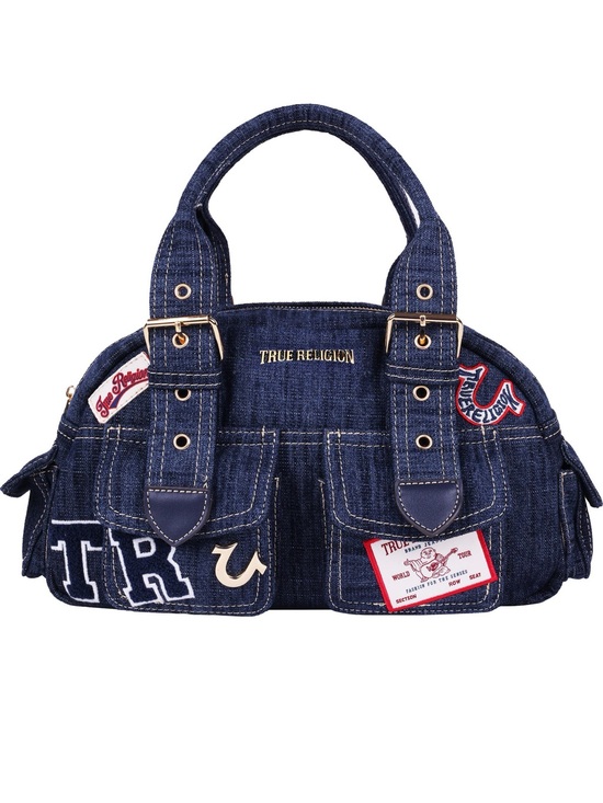 True Religion Handbags - True Religion Multi-Patch Satchel